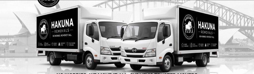 Hakuna Removals 4.5T Hino 300 Trucks in Sydney